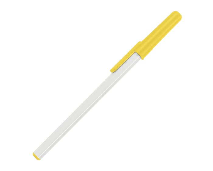 BOLIGRAFO BASIC DE TINTA AZUL 1115A AMARILLO 2