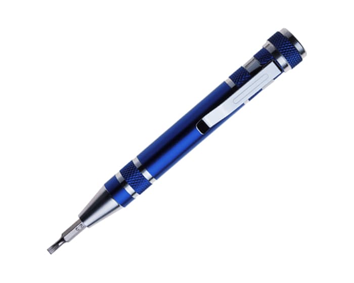 DESARMADOR TIPO PLUMA BARREL A2138 AZUL 2