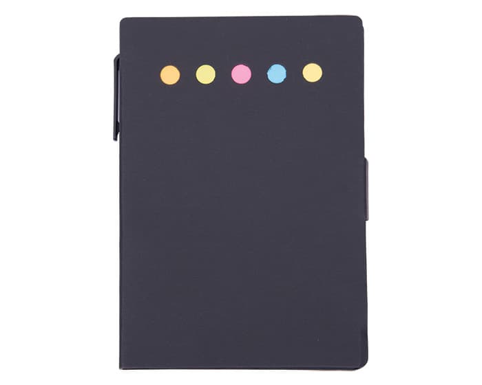 ESTUCHE BLOCK HOJAS ORIENTE A2573 NEGRO 2
