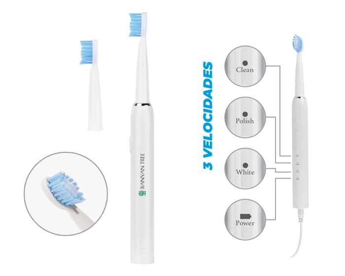 CEPILLO DE DIENTES ELÉCTRICO SONRISA A3136 BLANCO
