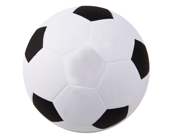 ANTIESTRES PELOTA FUTBOL PU6 BLANCA Ø 6.3 cm 2