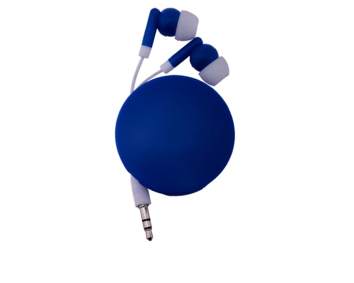 AUDÍFONOS CON CLIP Y BASE PARA CABLES MELODY A2392 AZUL 2