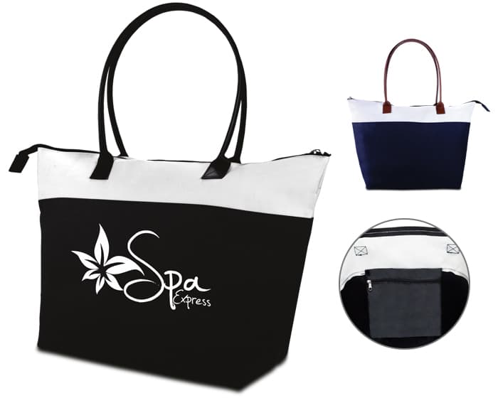 BOLSA BICOLOR ALIN A2532 AZUL