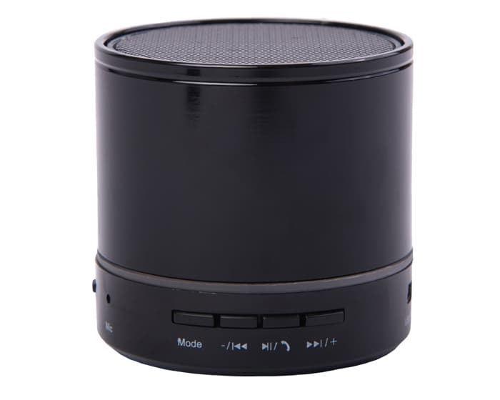 BOCINA BLUETOOTH MANOS LIBRES CON LUZ SILK A2561 NEGRO 2