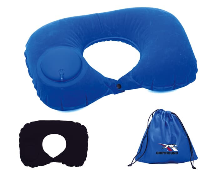 ALMOHADA DE VIAJE DREAMY A2703 NEGRO