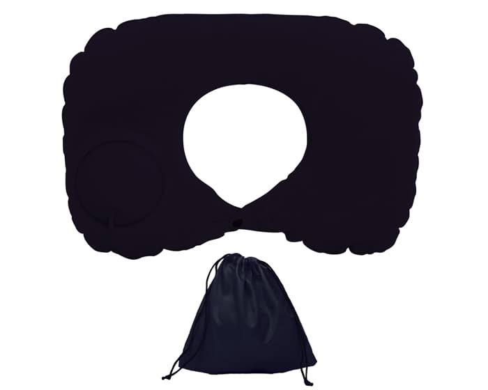 ALMOHADA DE VIAJE DREAMY A2703 NEGRO 2