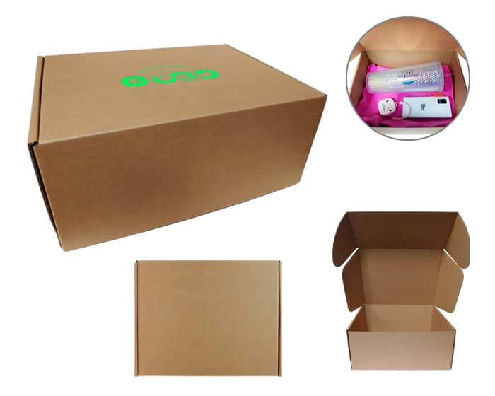 CAJA PARA KIT DE 28 x 22 x 12 cm A2754 CAFÉ