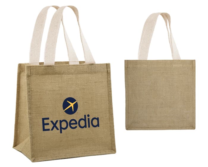 BOLSA DE YUTE CANCÚN A2797 CAFÉ