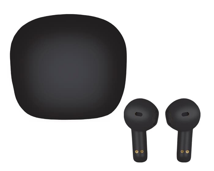 AUDÍFONOS BLUETOOTH MANOS LIBRES CON ESTUCHE DE CARGA AVICII A2821 NEGRO 2