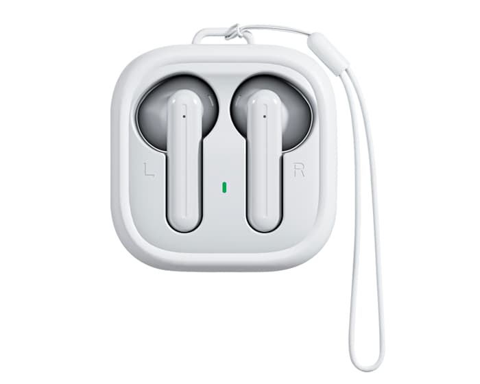 AUDÍFONOS INALÁMBRICOS CON ESTUCHE DE CARGA Y FUNDA DE SILICÓN KAWAI A2829 BLANCO 2