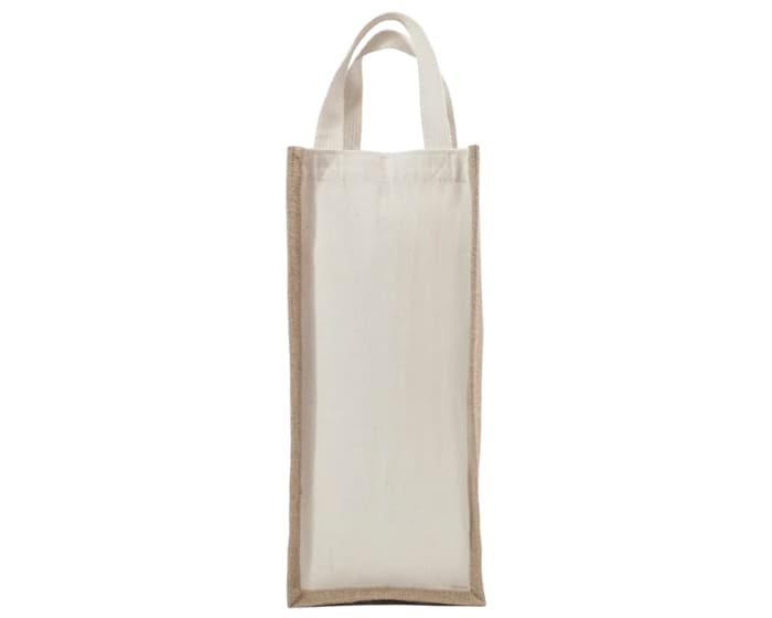 BOLSA DE ALGODÓN PARA BOTELLAS VINAGRETO A2854 BLANCO 2