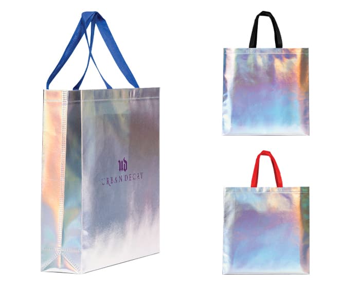 BOLSA ECOLÓGICA TORNASOL SHINE A2996 AZUL