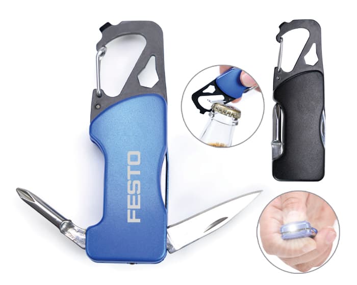 GANCHO MULTIFUNCIÓN CON LUZ LED JACKSON A3099 AZUL