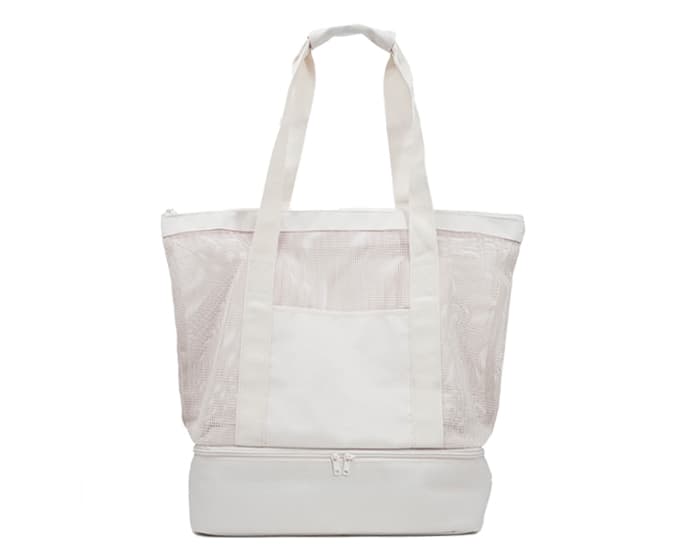 BOLSA DE MALLA PLAYACAR A3164 BEIGE 2