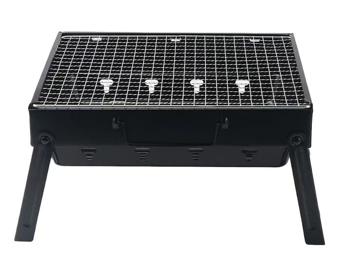 ASADOR PORTATIL Y PLEGABLE BRASA A3242 NEGRO 2