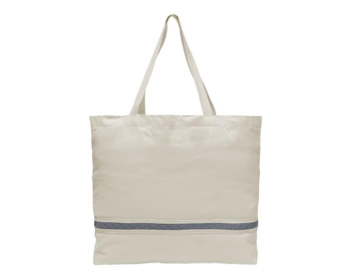 BOLSA DE POLIALGODÓN CON ASAS DOBLES MARY A3250 BLANCO 2