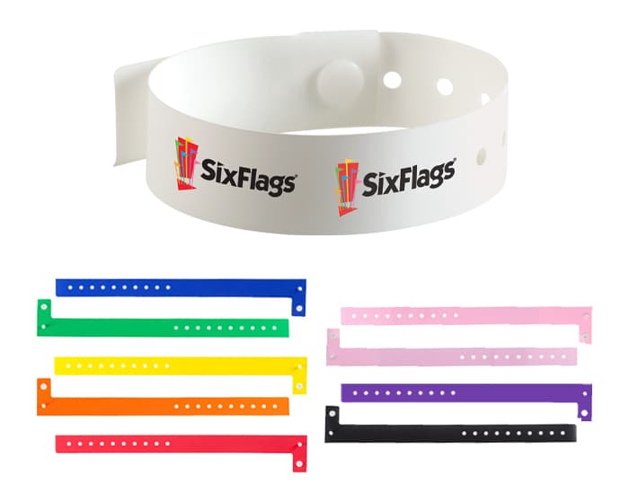BRAZALETE PLASTIFICADO (PLANILLA 10 PZAS) BI5705 AMARILLO
